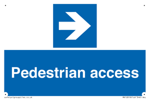 Pedestrian access